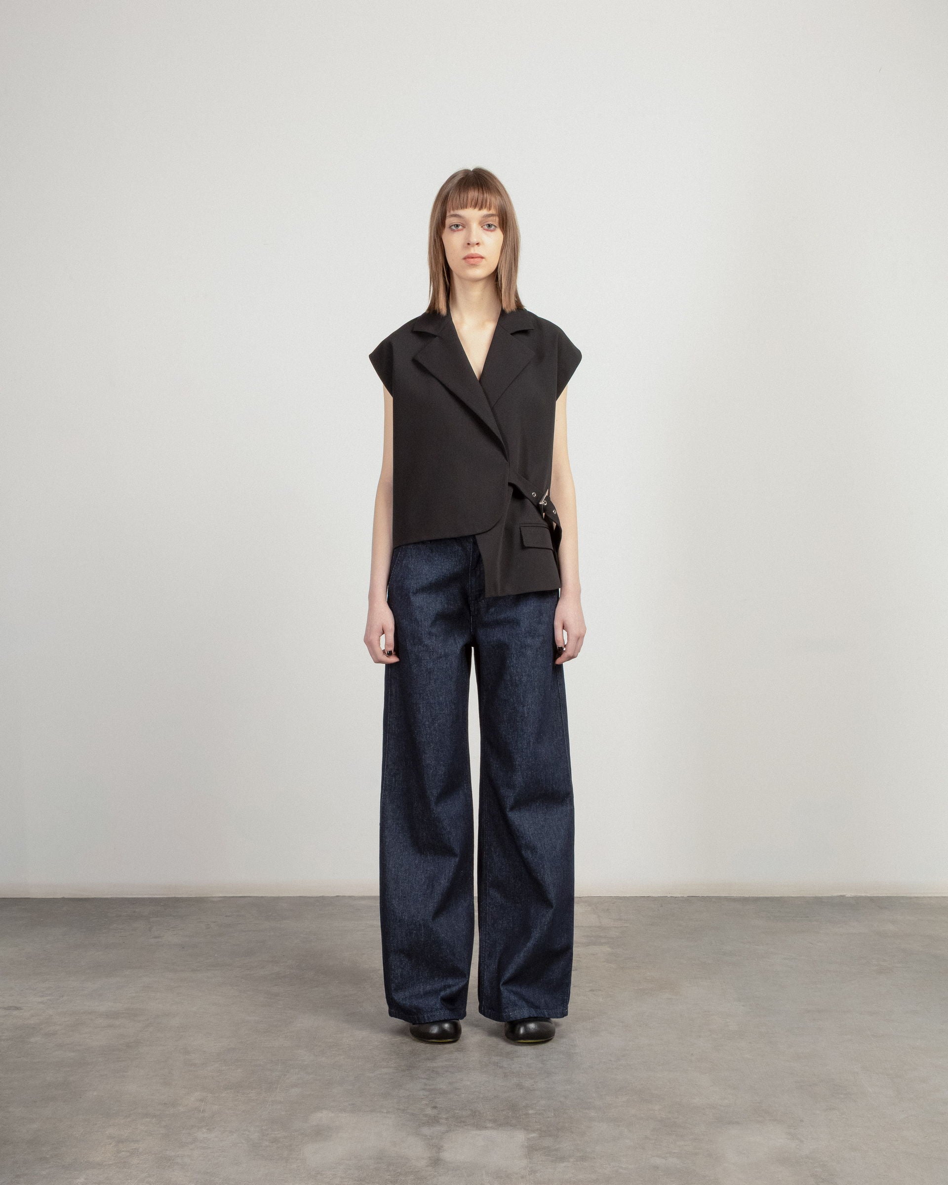 Calças de ganga Malloni M25E75019 Azul - 101-75019-02