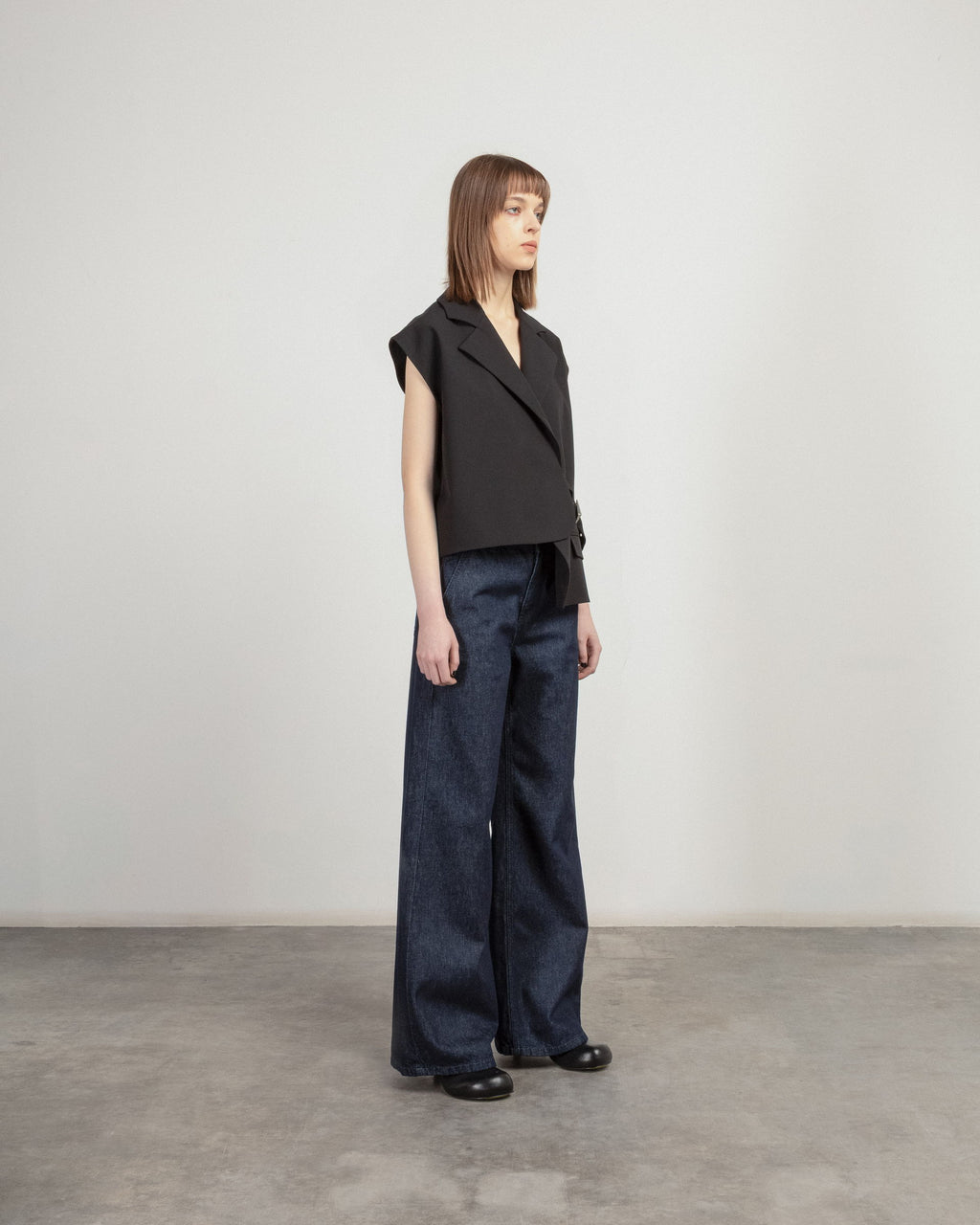 Calças de ganga Malloni M25E75019 Azul - 101-75019-02