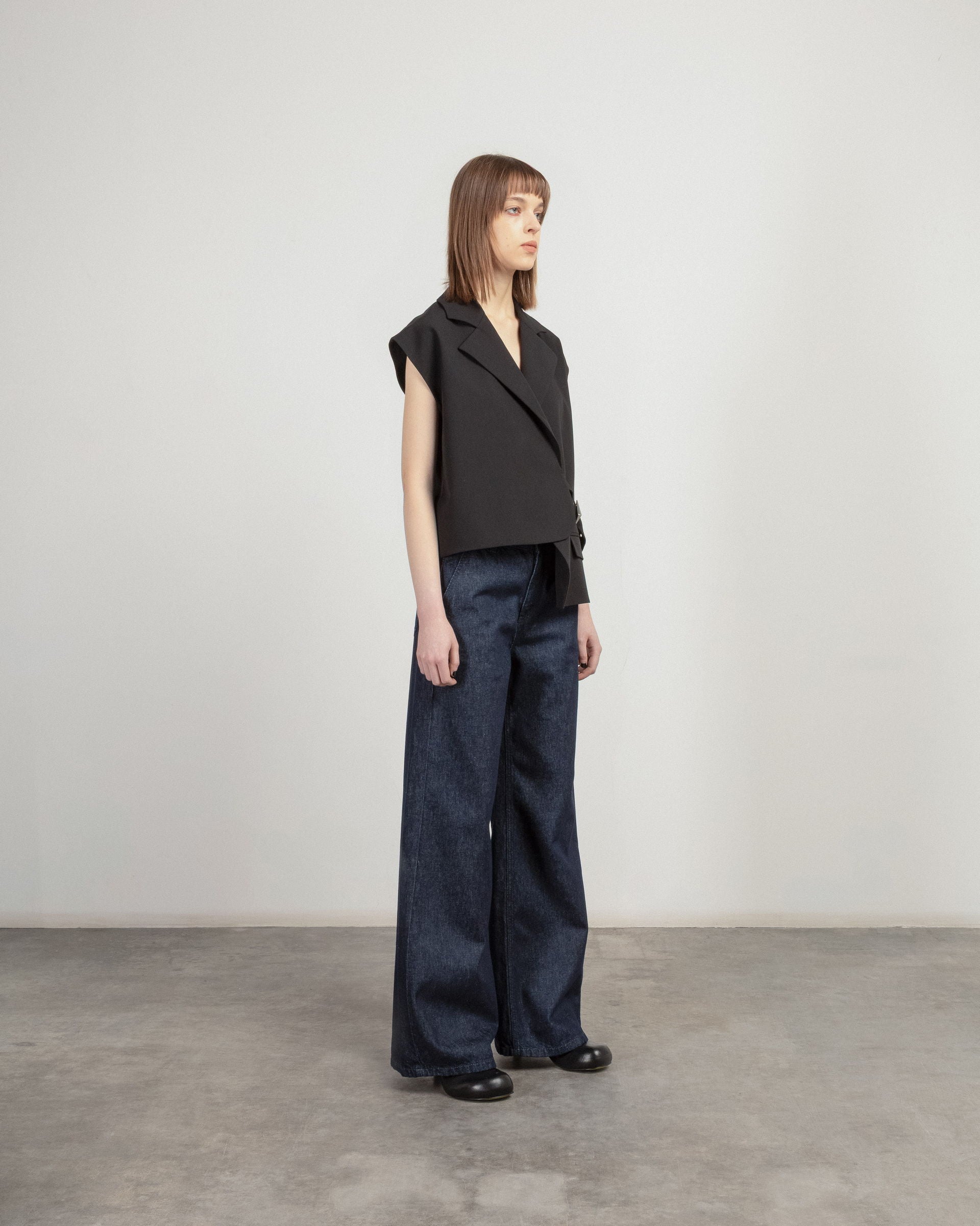 Calças de ganga Malloni M25E75019 Azul - 101-75019-02