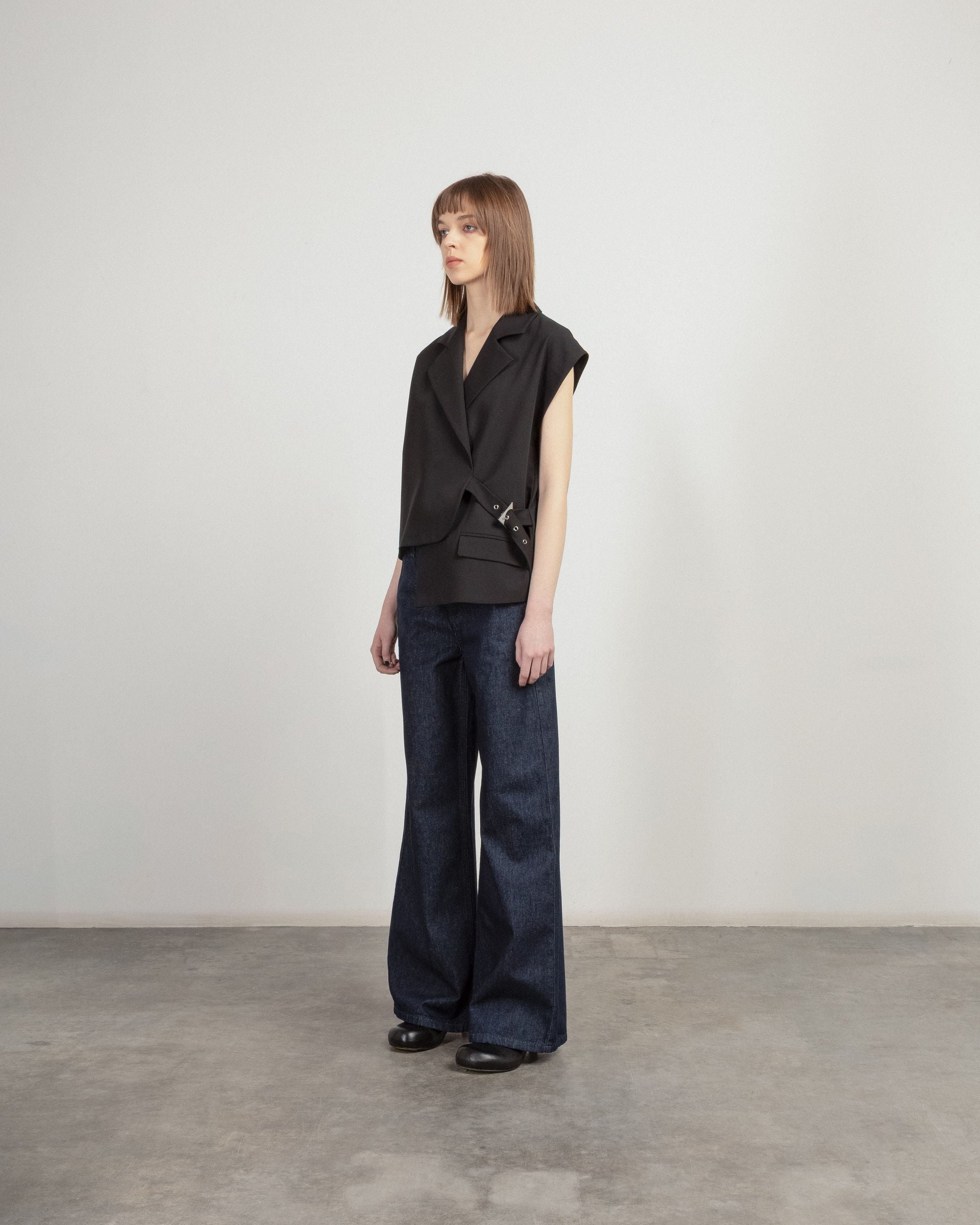 Calças de ganga Malloni M25E75019 Azul - 101-75019-02