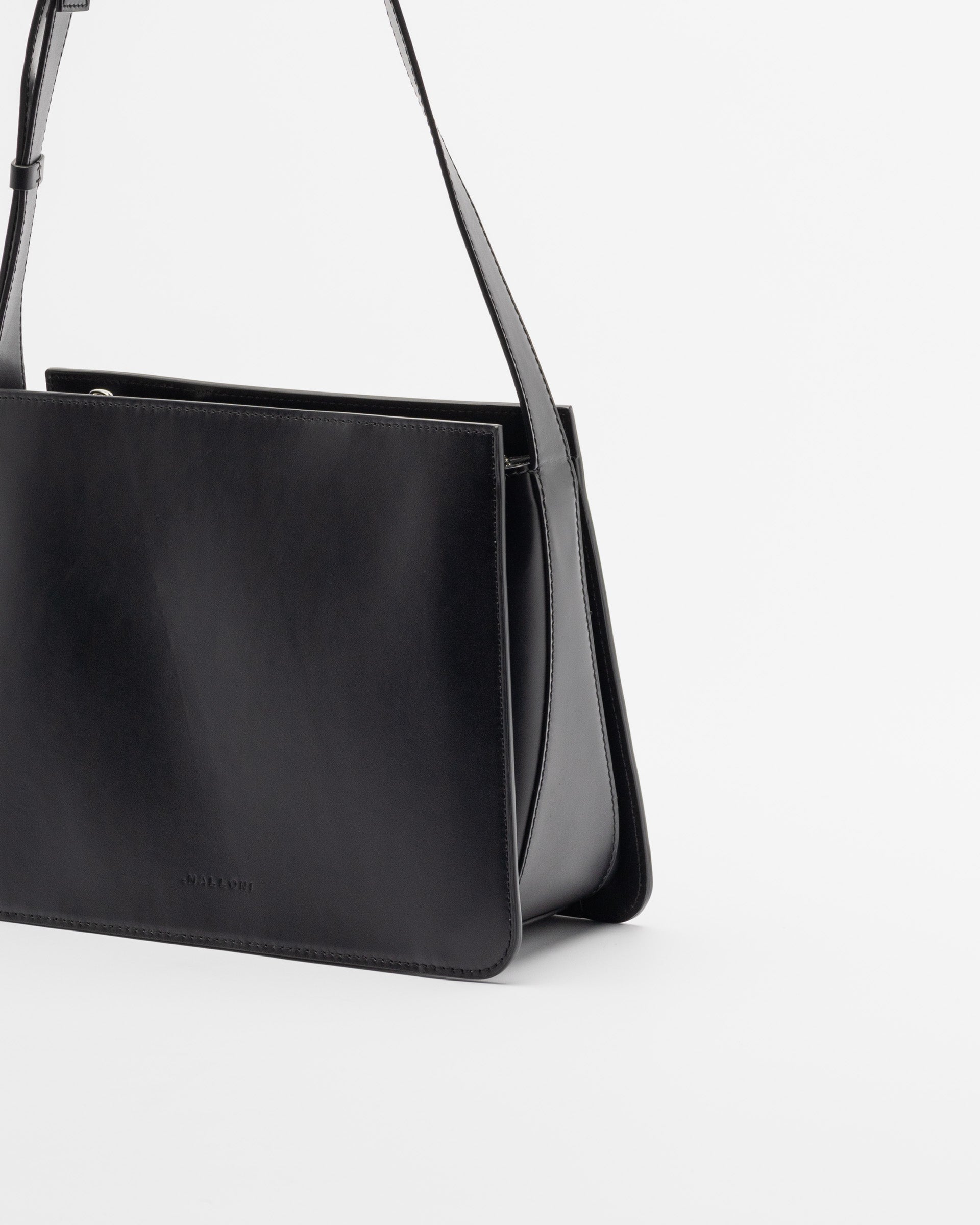 Mala de ombro Malloni M24I92430 Preto - 101-92430-01