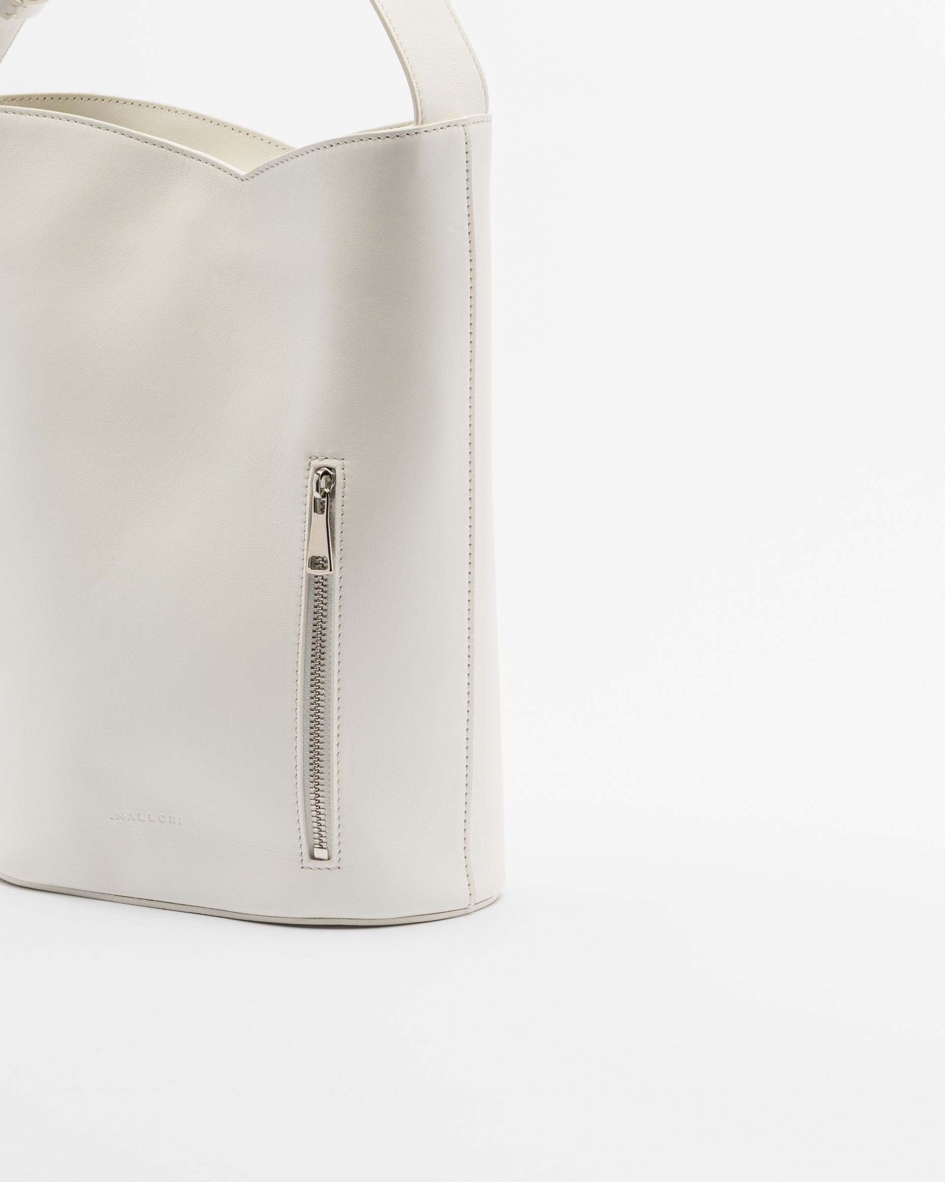 Mala de ombro Malloni M24I92432 Branco - 101-92432-00