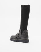 Botas de cano alto MLO P25I96502 Preto - 101-96502-01
