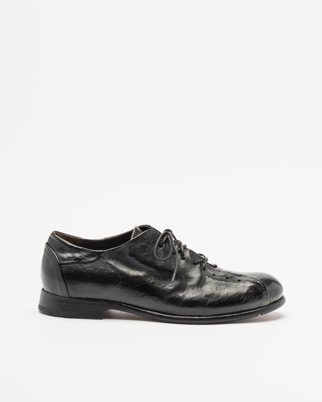 Le Ruemarcel ASCARU2002 Black Derby Shoes