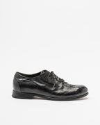Le Ruemarcel ASCARU2002 Black Derby Shoes