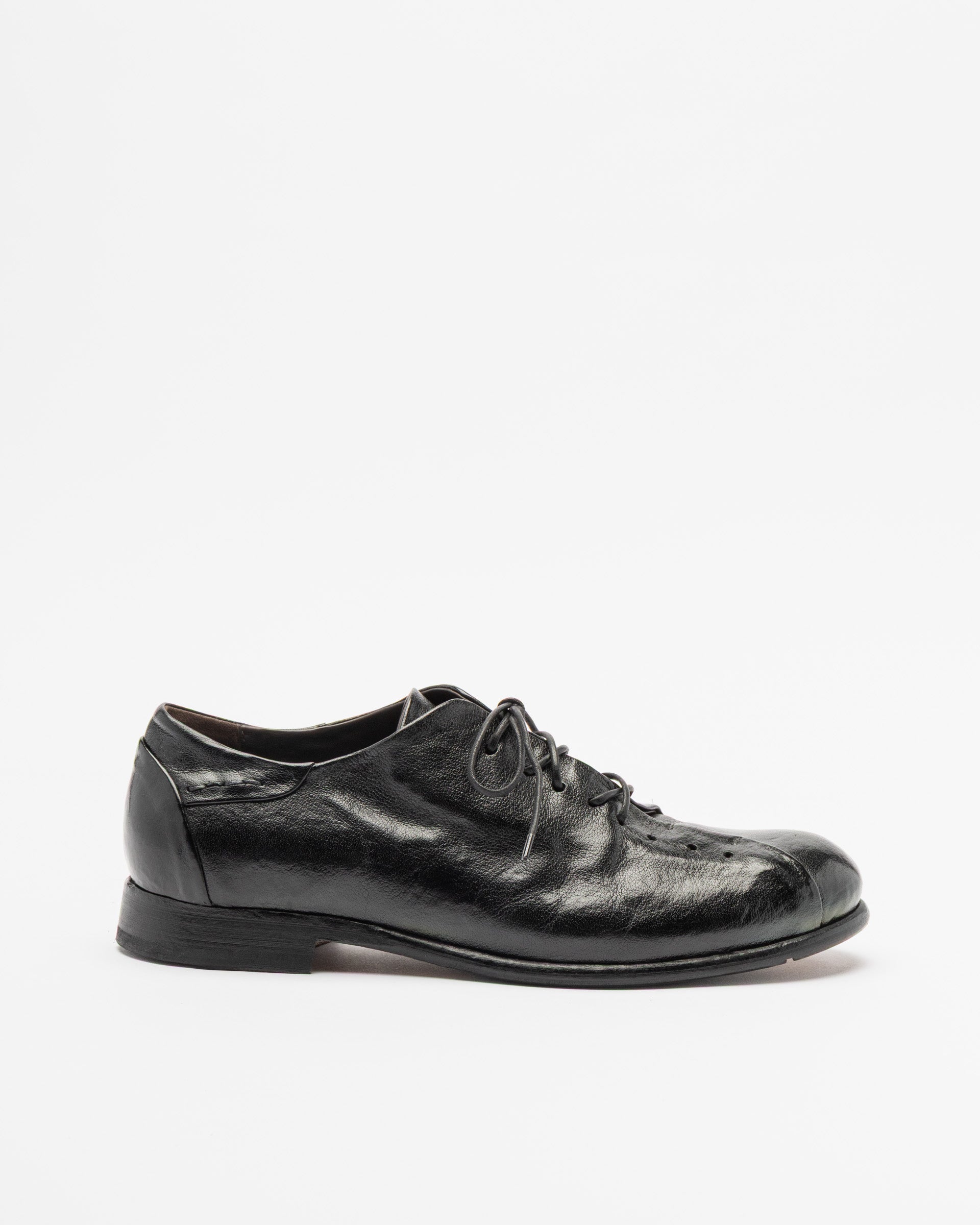 Le Ruemarcel ASCARU2002 Black Derby Shoes
