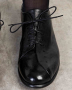 Sapatos derby Le Ruemarcel ASCARU2002 Preto - 102-AS2002-01