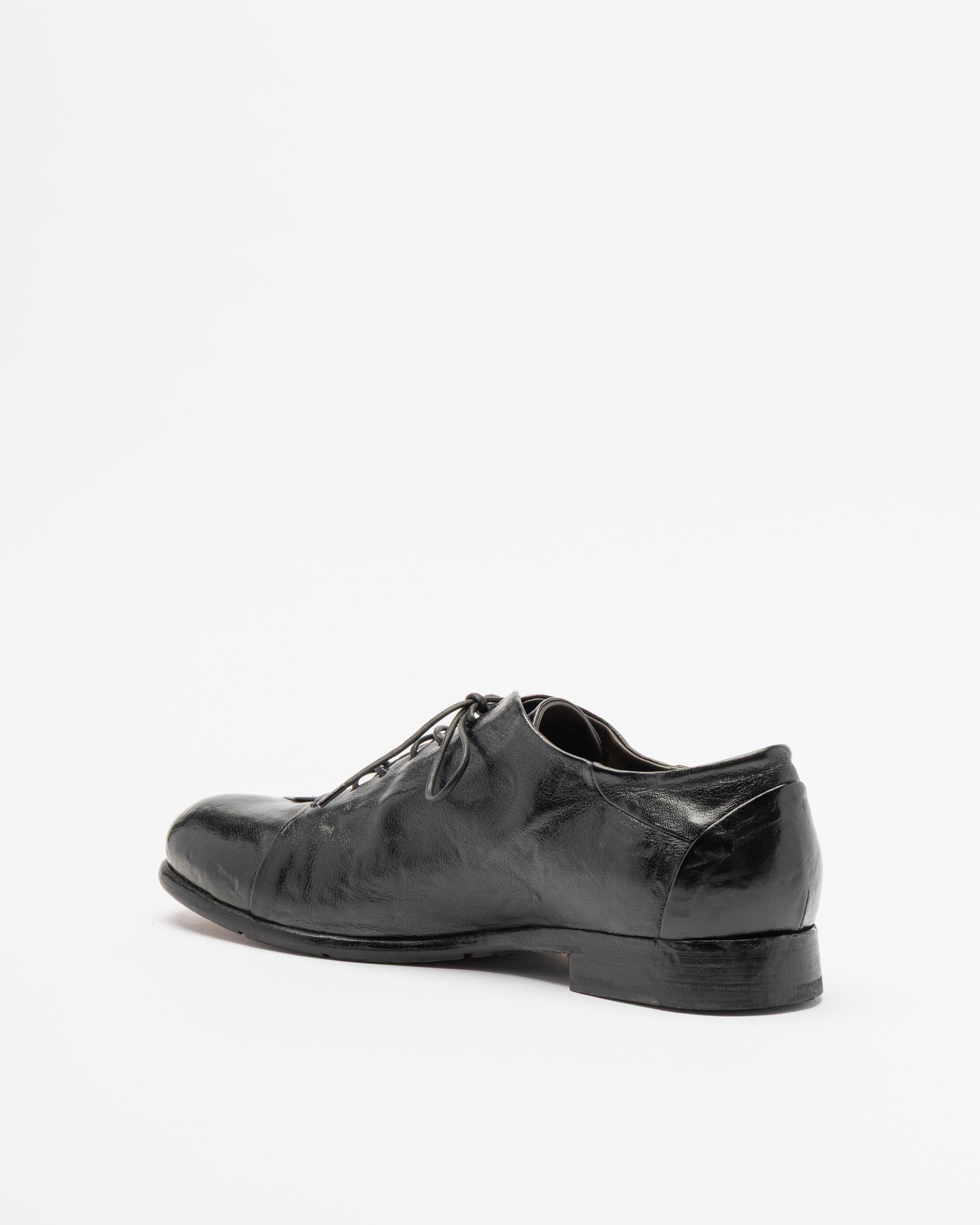 Le Ruemarcel ASCARU2002 Black Derby Shoes