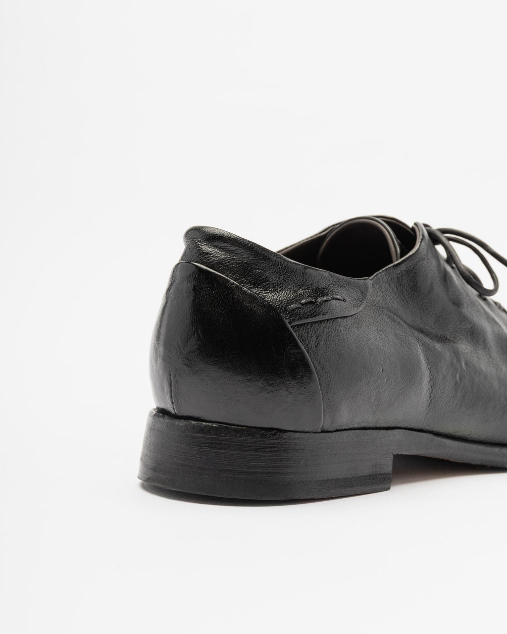 Le Ruemarcel ASCARU2002 Black Derby Shoes