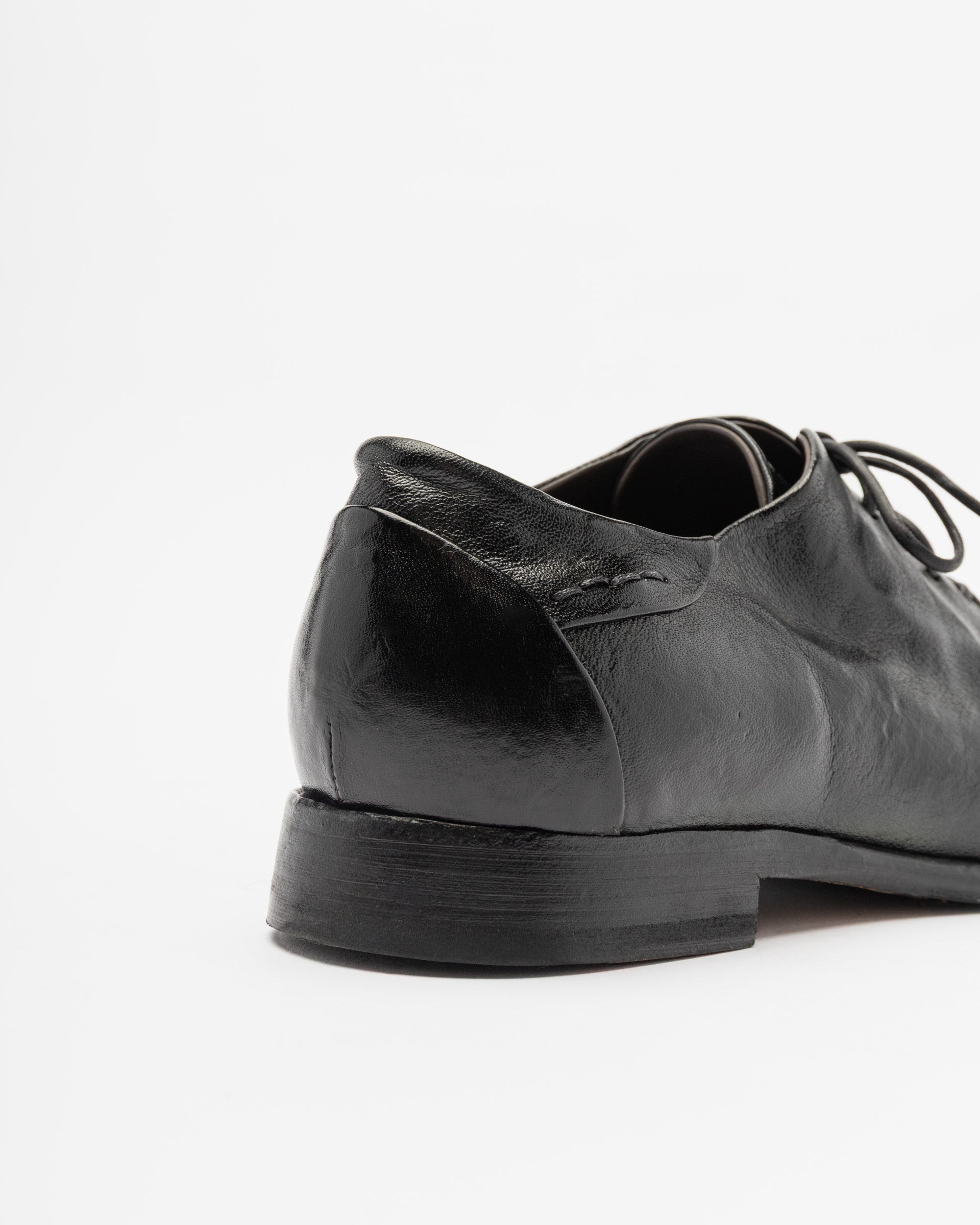 Le Ruemarcel ASCARU2002 Black Derby Shoes