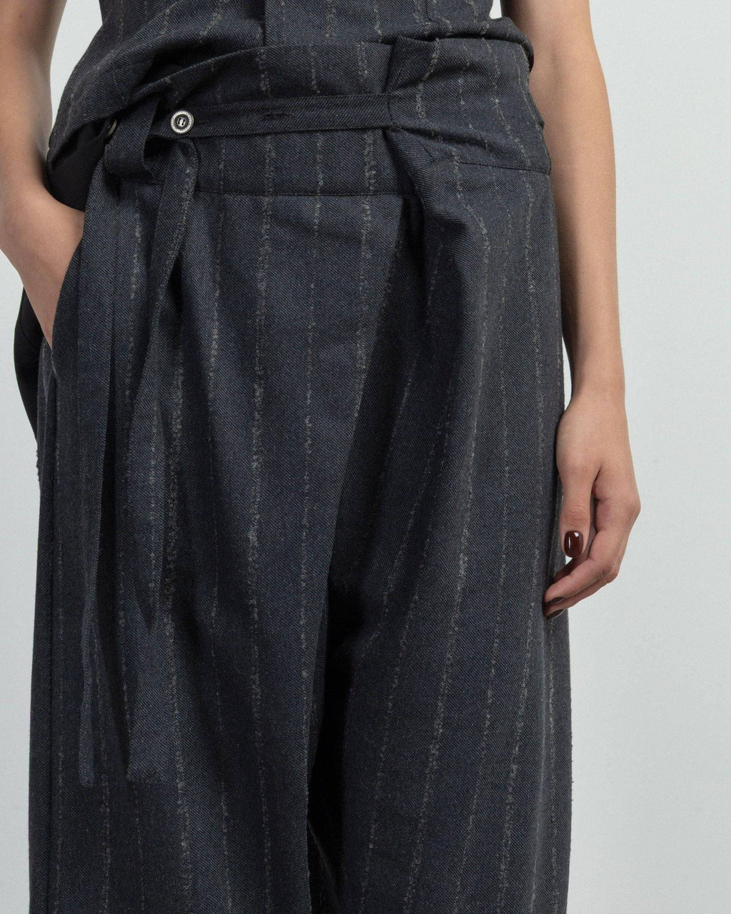 Calças culotte Le Ruemarcel BILBAO Preto - 102-BILBAO-01