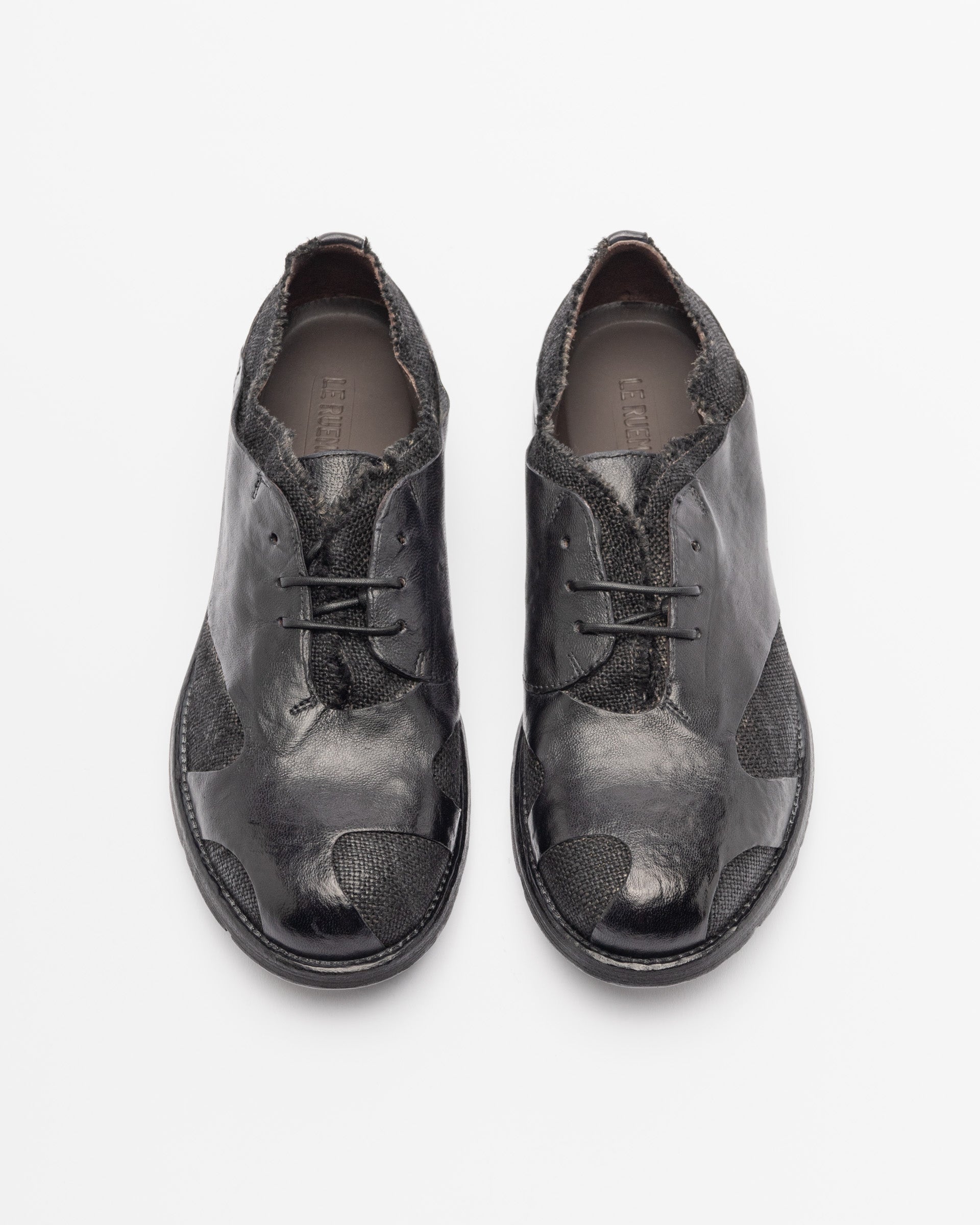 Sapatos oxford Le Ruemarcel JAN511 Preto - 102-JAN511-01