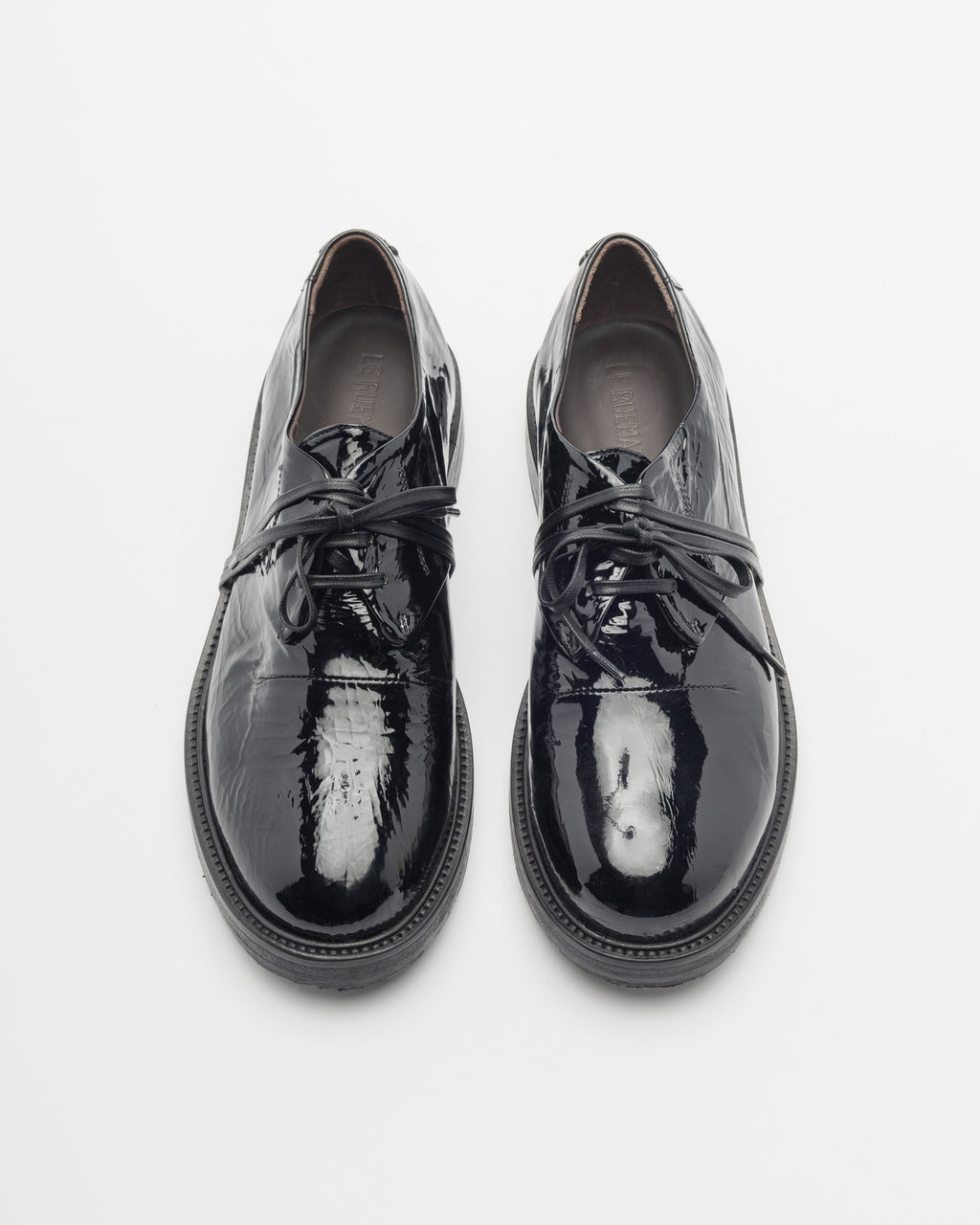 Le Ruemarcel KATAY142 Black derby shoes
