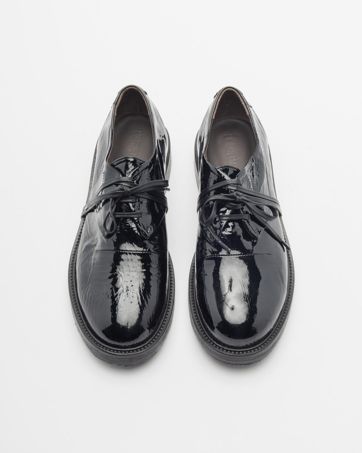 Le Ruemarcel KATAY142 Black derby shoes
