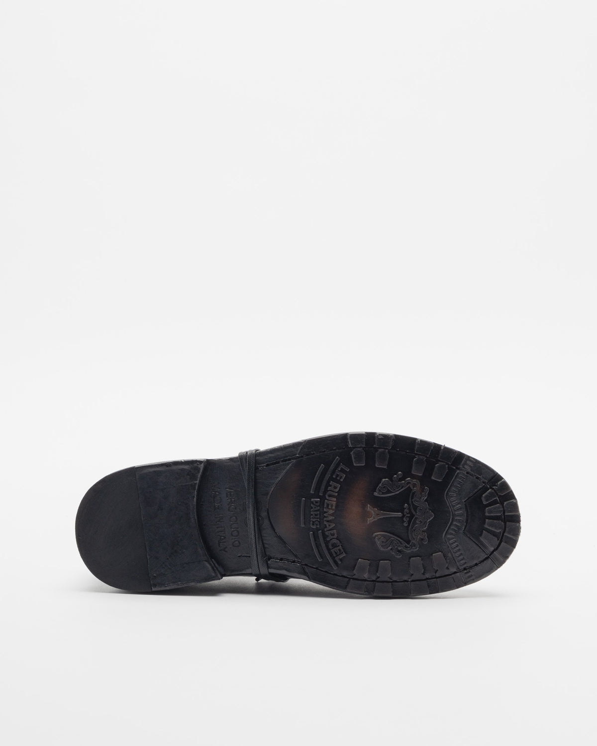 Le Ruemarcel KATAY142 Black derby shoes