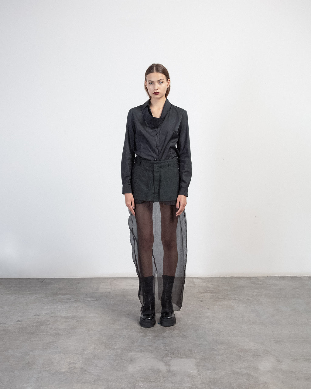 Camisa Le Ruemarcel MANAMI Preto - 102-MANAMI-01