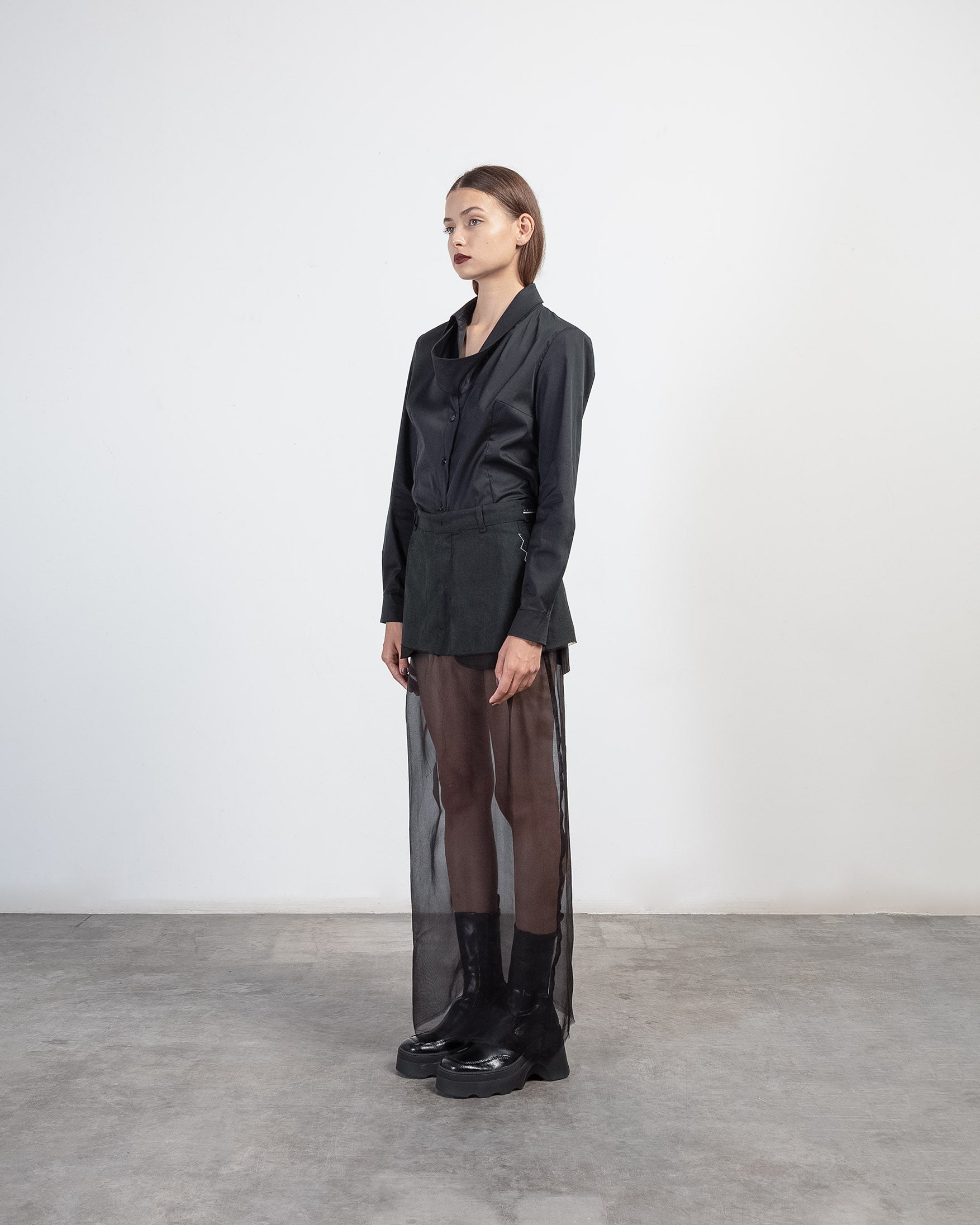 Camisa Le Ruemarcel MANAMI Preto - 102-MANAMI-01