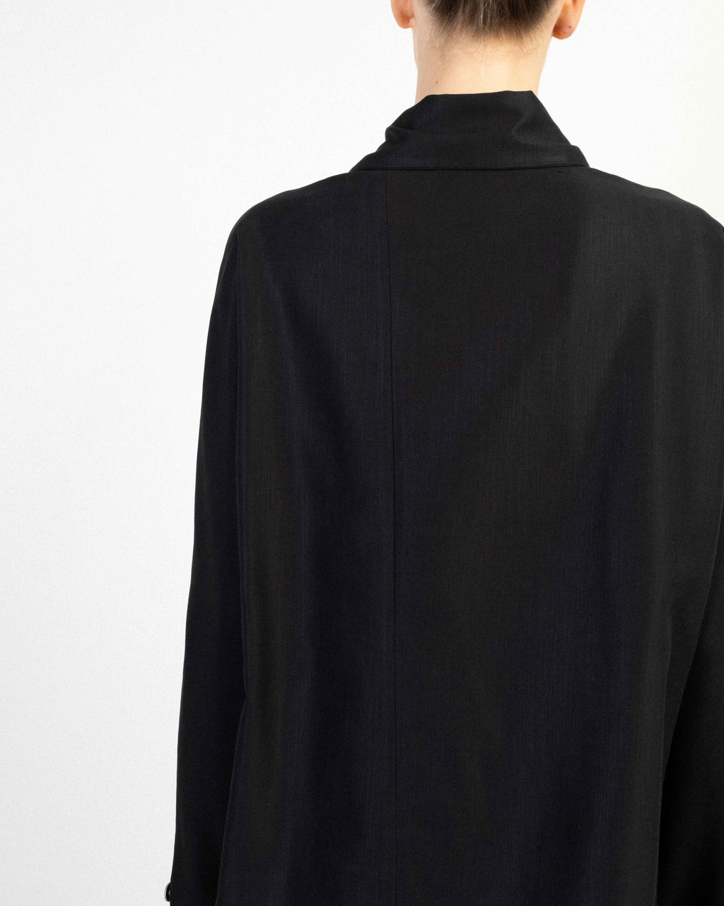 Casaco camiseiro Le Ruemarcel YUKIKO Preto - 102-YUKIKO-01