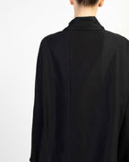 Casaco camiseiro Le Ruemarcel YUKIKO Preto - 102-YUKIKO-01