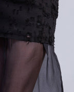 Vestido Giovanni Cavagna DA-0596 Preto - 106-DA0596-01