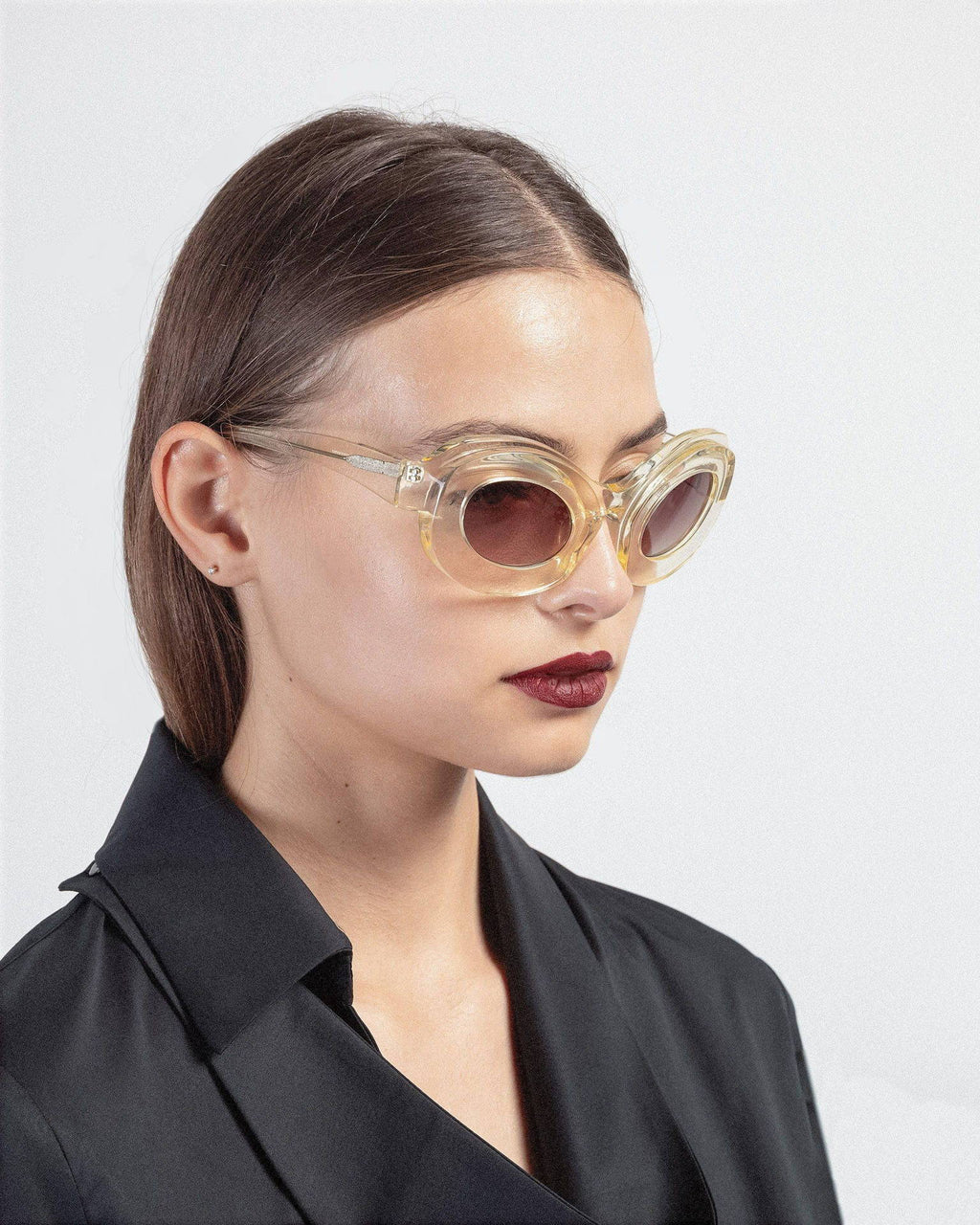 Óculos de sol Henrik Vibskov AW24STUD-A903 Amarelo - 112-24A903-09