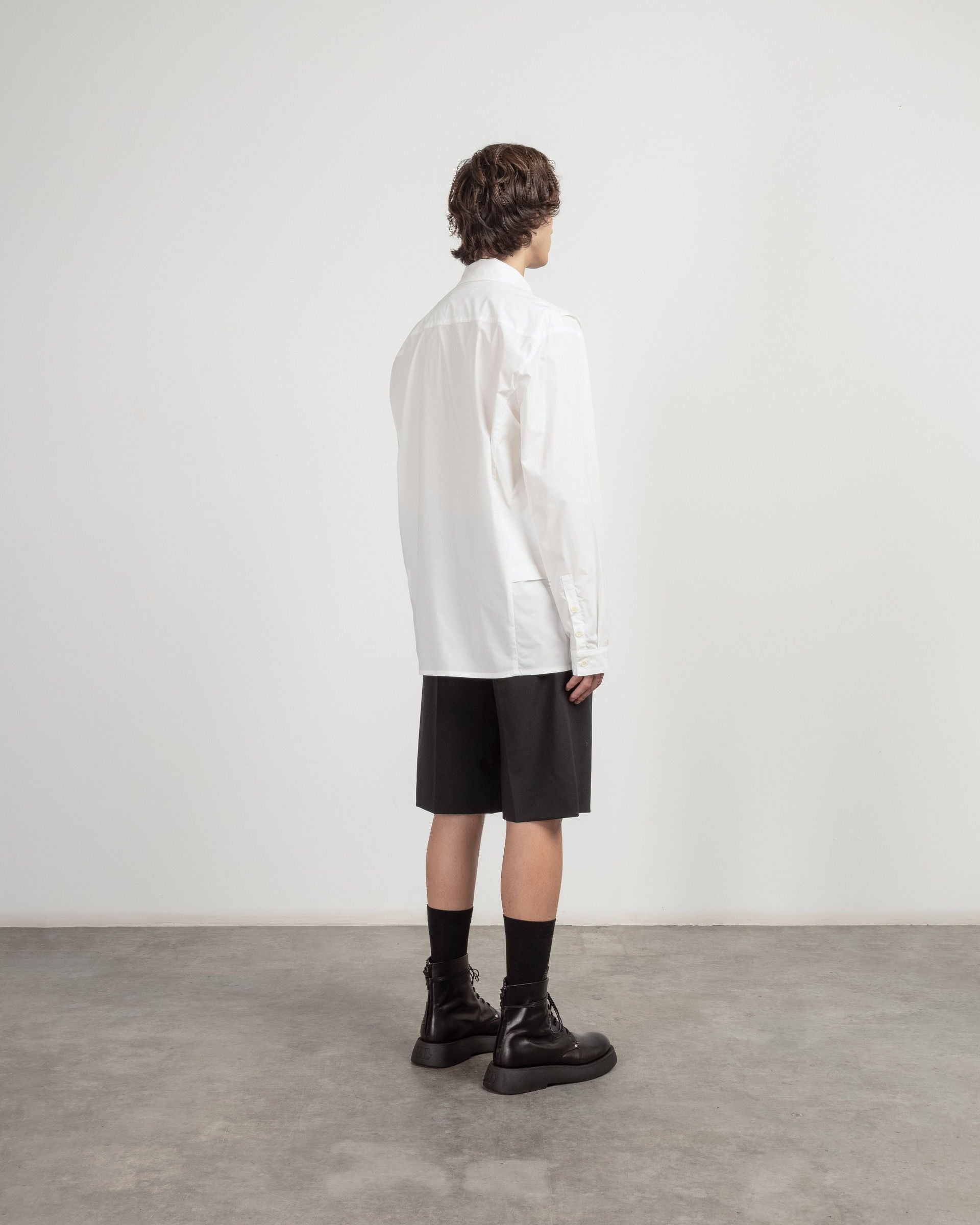 Camisa Henrik Vibskov ANTS Branco - 112-ANTSSH-00