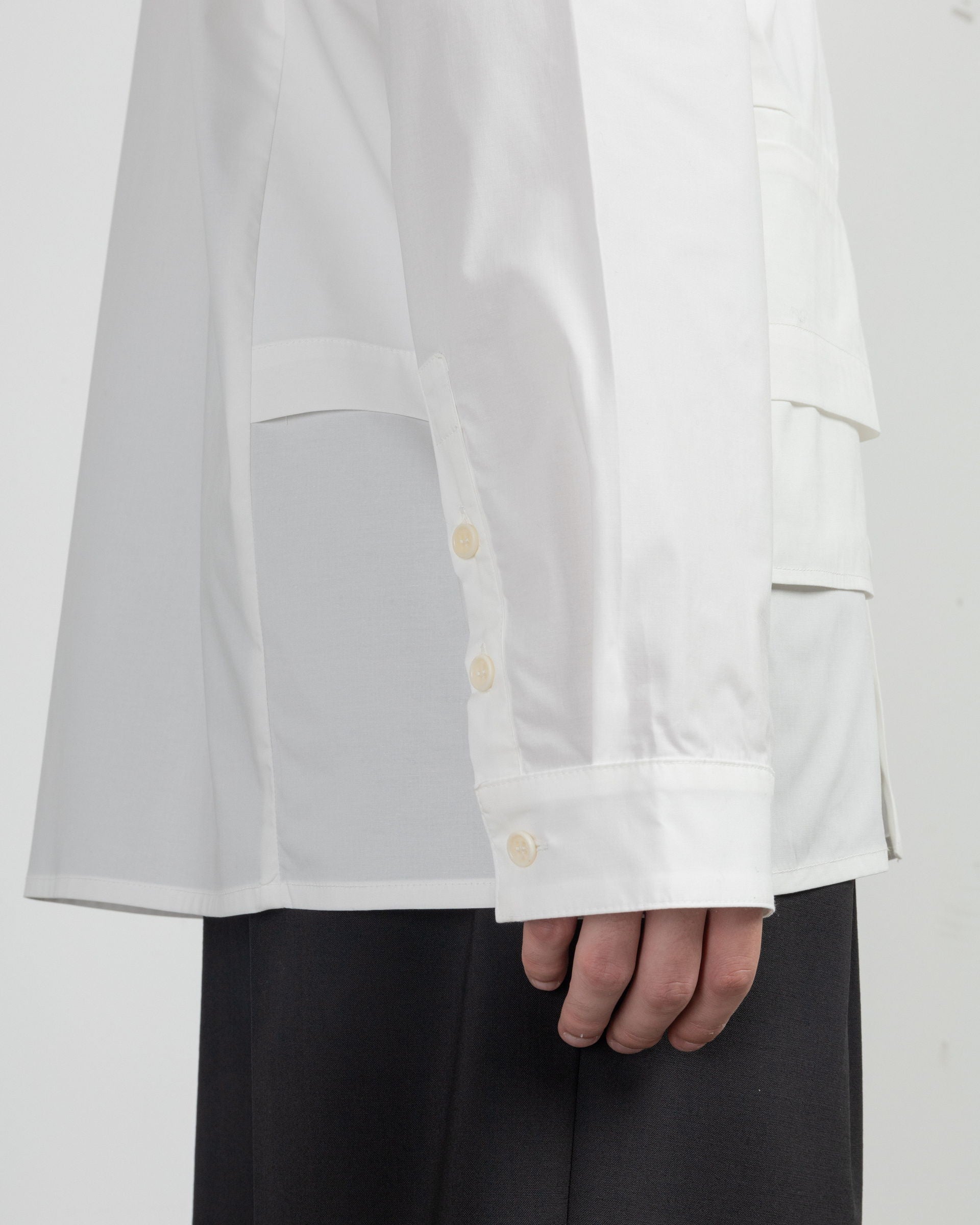 Camisa Henrik Vibskov ANTS Branco - 112-ANTSSH-00