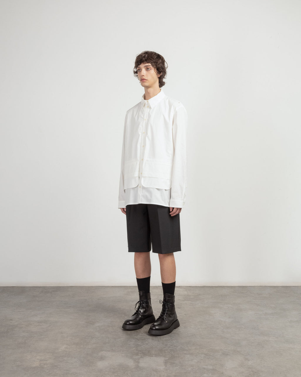 Camisa Henrik Vibskov ANTS Branco - 112-ANTSSH-00