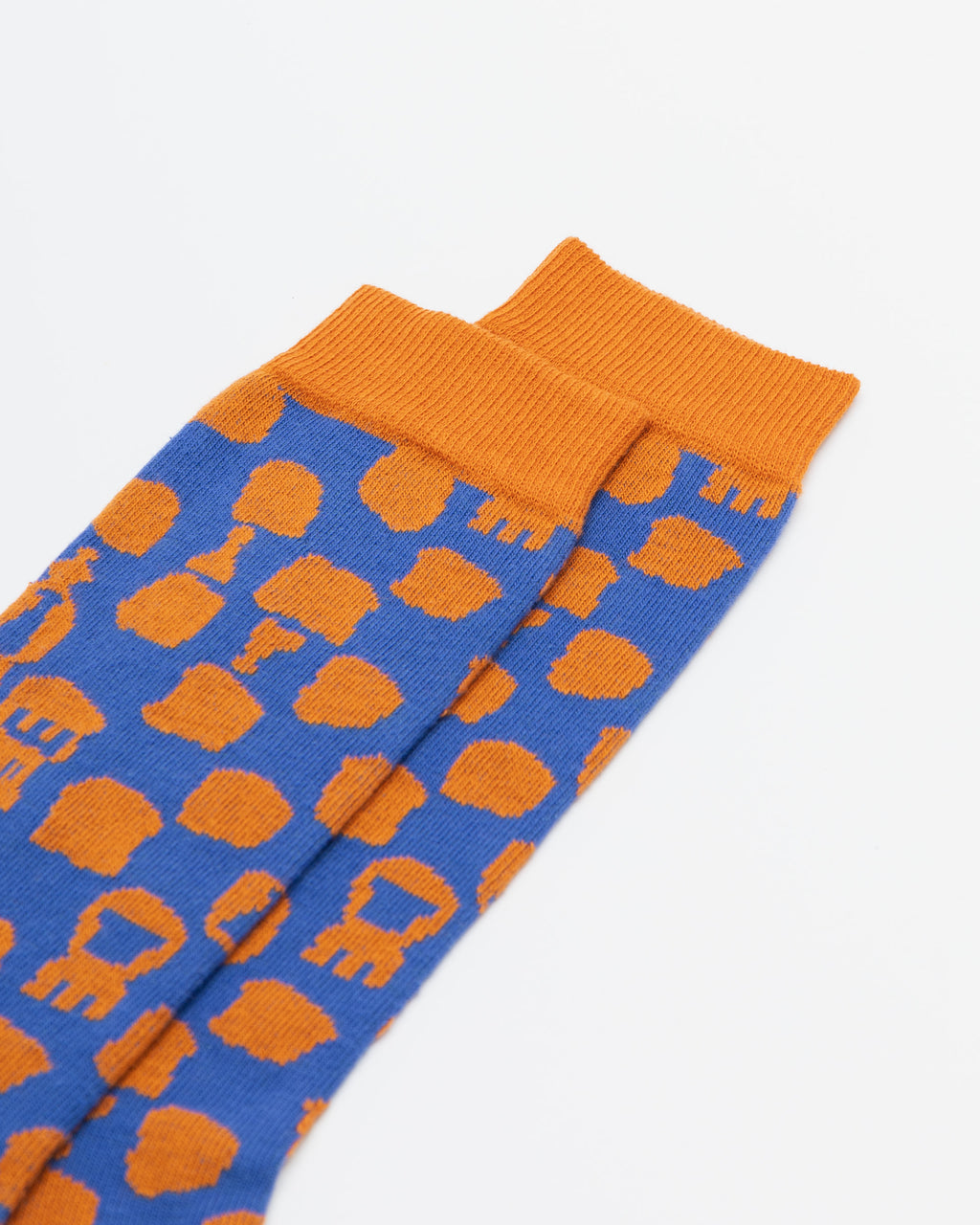 Meias Henrik Vibskov CHESSSOCKSHOM Azul - 112-CHESS-02