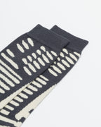 Meias Henrik Vibskov MURPHSOCKSHOM Preto/Branco - 112-MURPH-25