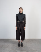 Casaco cropped La Haine A24284RLW Preto - 115-A24284-01