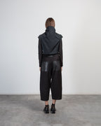 Casaco cropped La Haine A24284RLW Preto - 115-A24284-01
