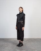 Casaco cropped La Haine A24284RLW Preto - 115-A24284-01