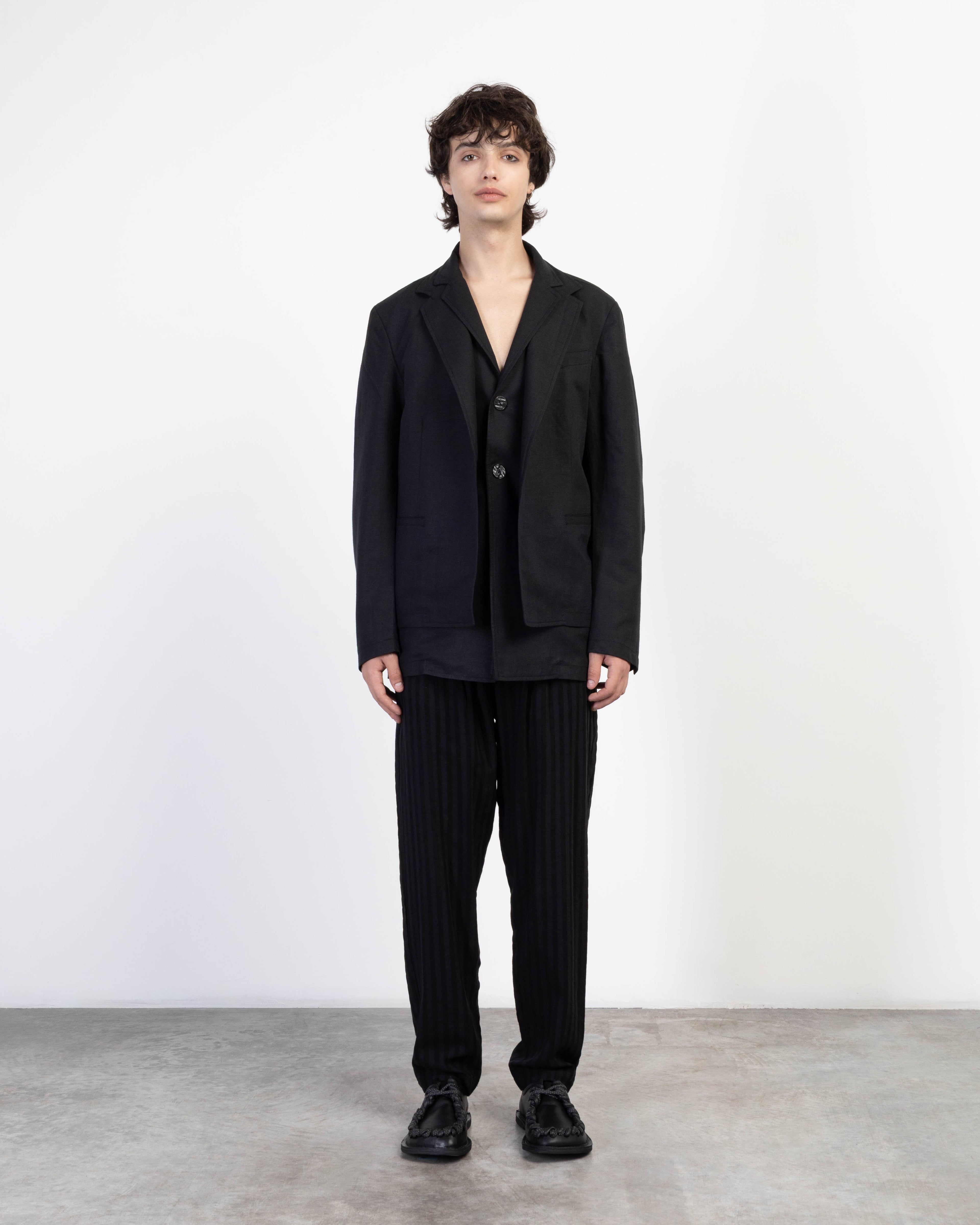 Blazer La Haine P26023PM1261 Preto - 115-PM1261-01