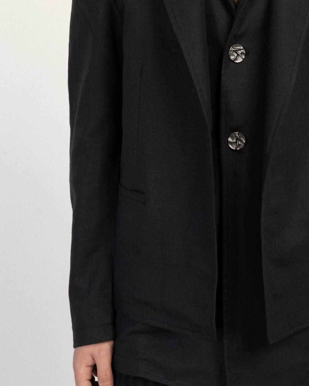 Blazer La Haine P26023PM1261 Preto - 115-PM1261-01