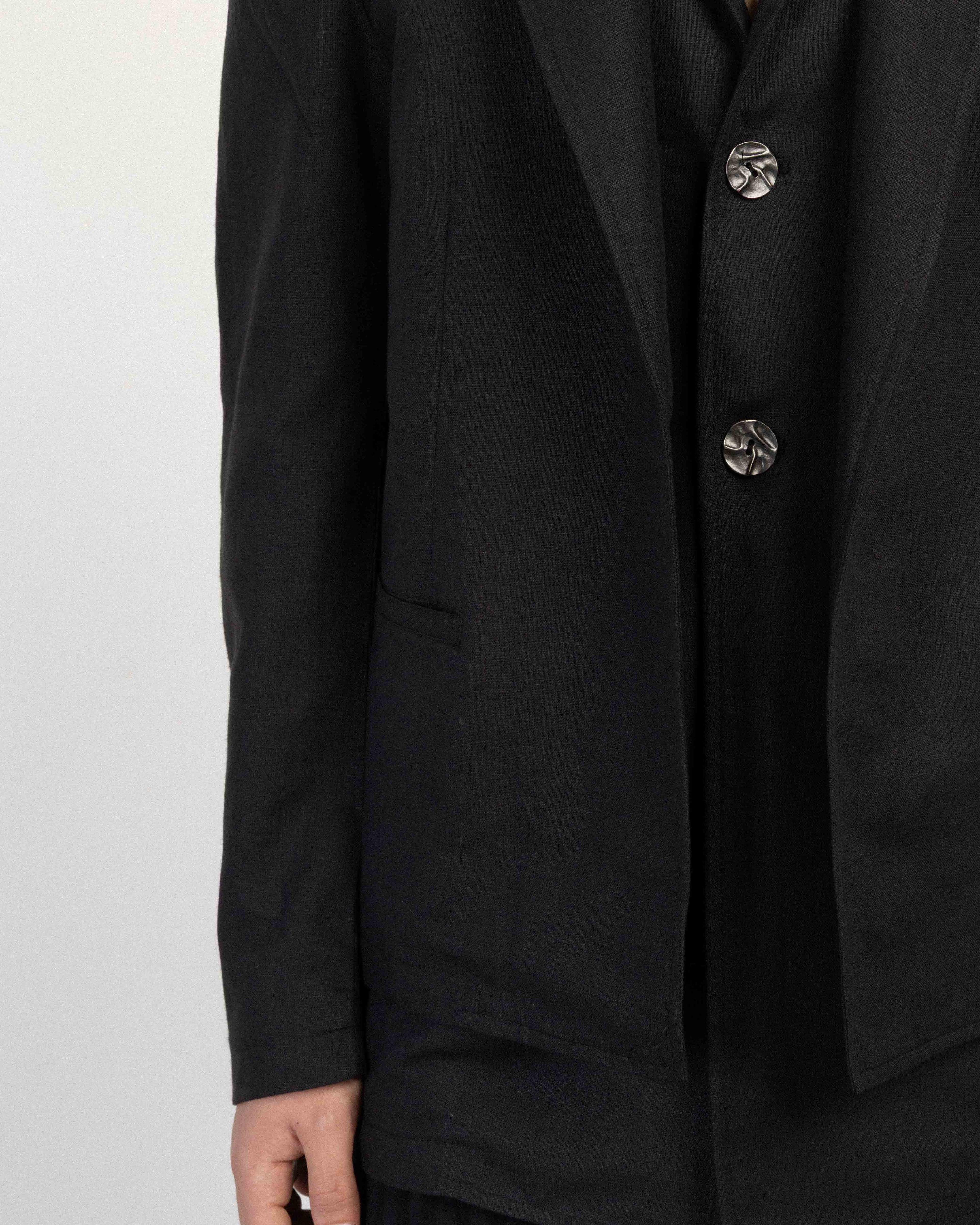 Blazer La Haine P26023PM1261 Preto - 115-PM1261-01