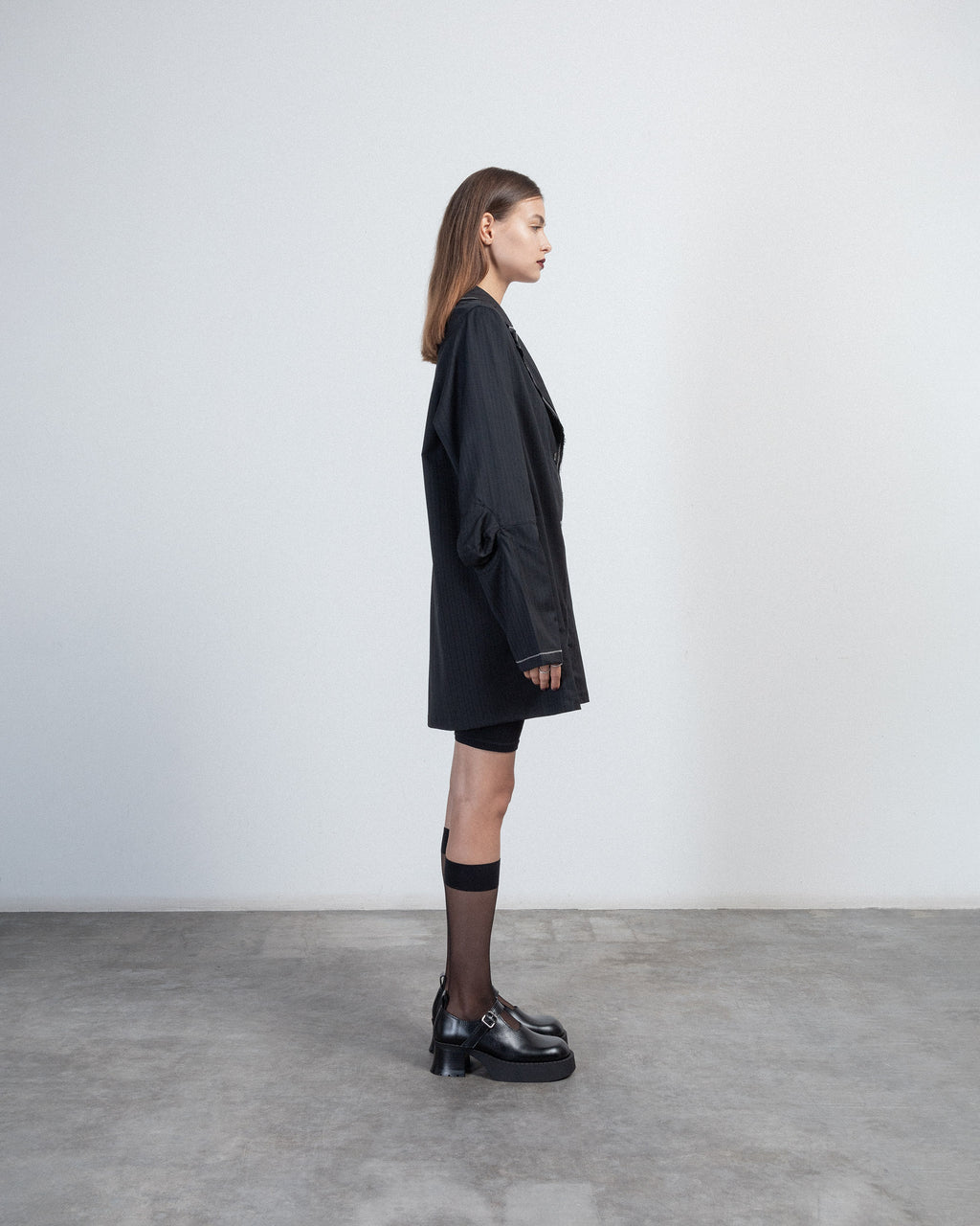 Vusciche 124CIC Black shirt jacket