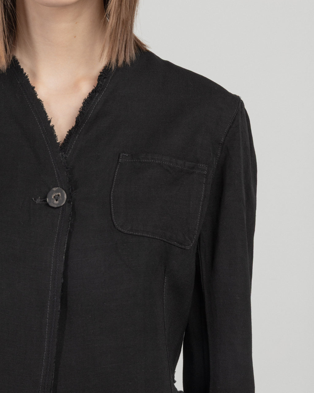 Vusciche 125MU Black Cropped Jacket