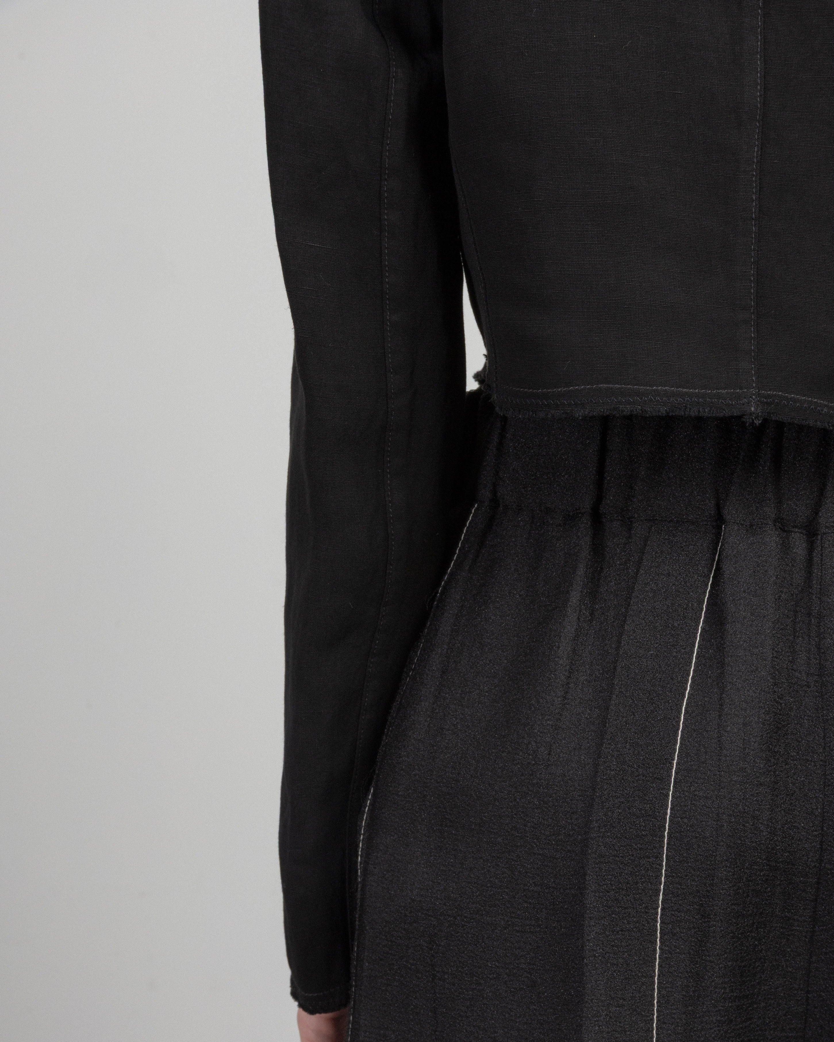 Vusciche 125MU Black Cropped Jacket