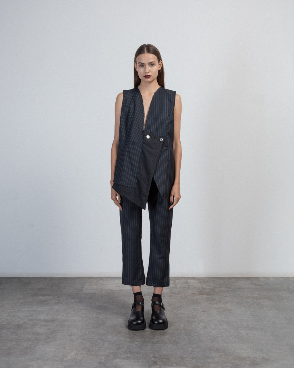 Vusciche 224LA-O Classic Trousers Blue