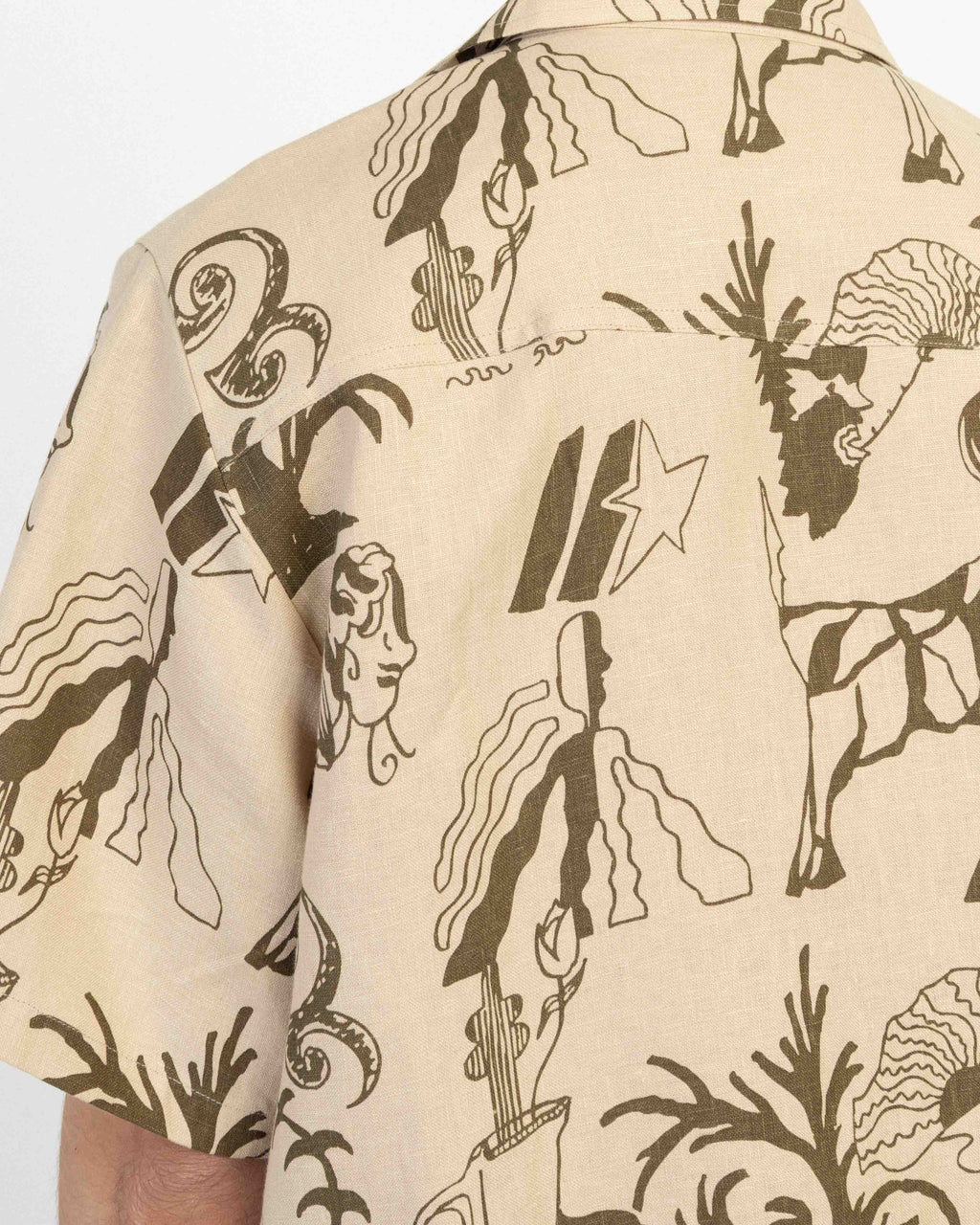 Camisa OAS 101001-101203 Bege - 12-101001B-05