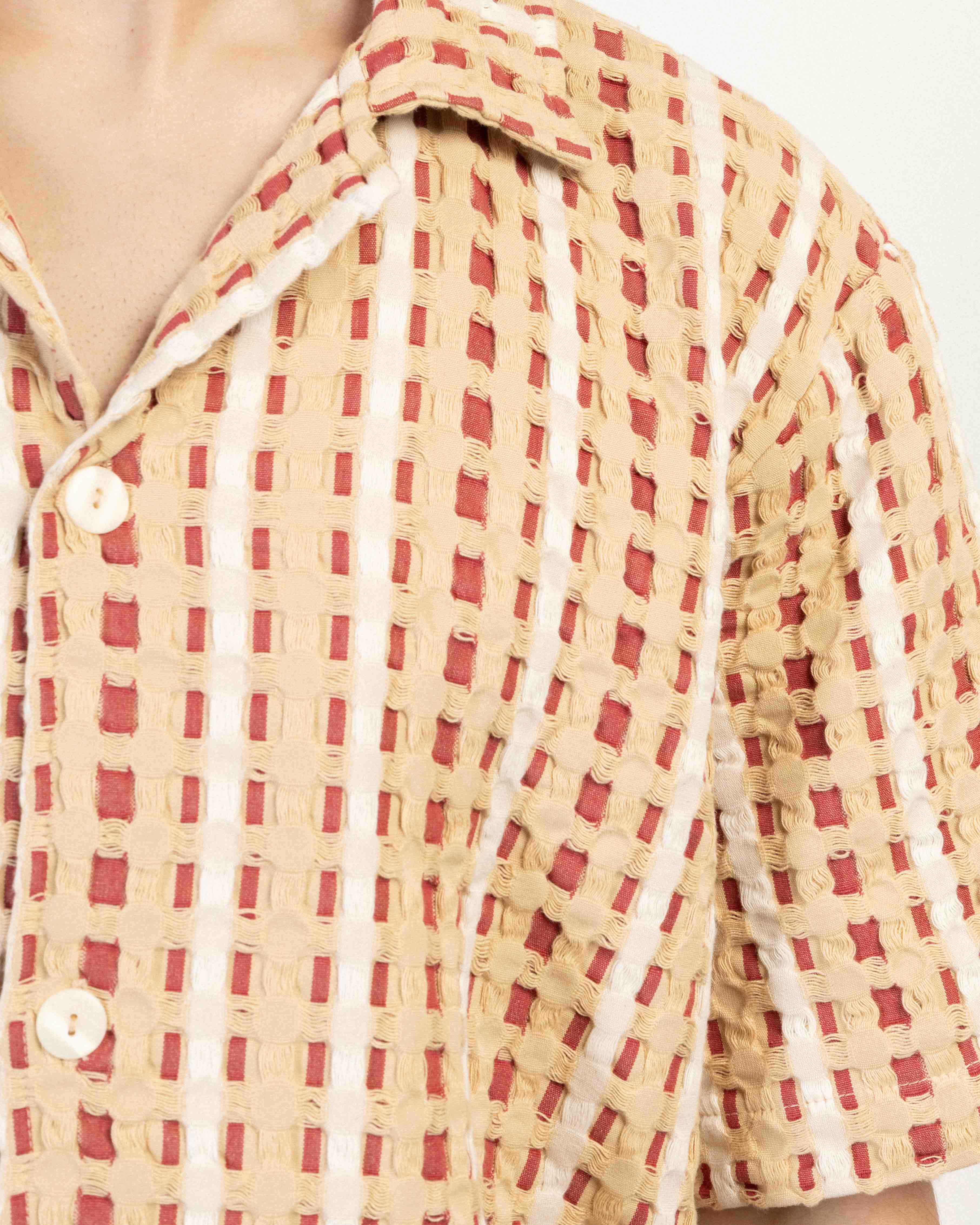 Camisa OAS 101001-100564 Bege - 12-101001G-05