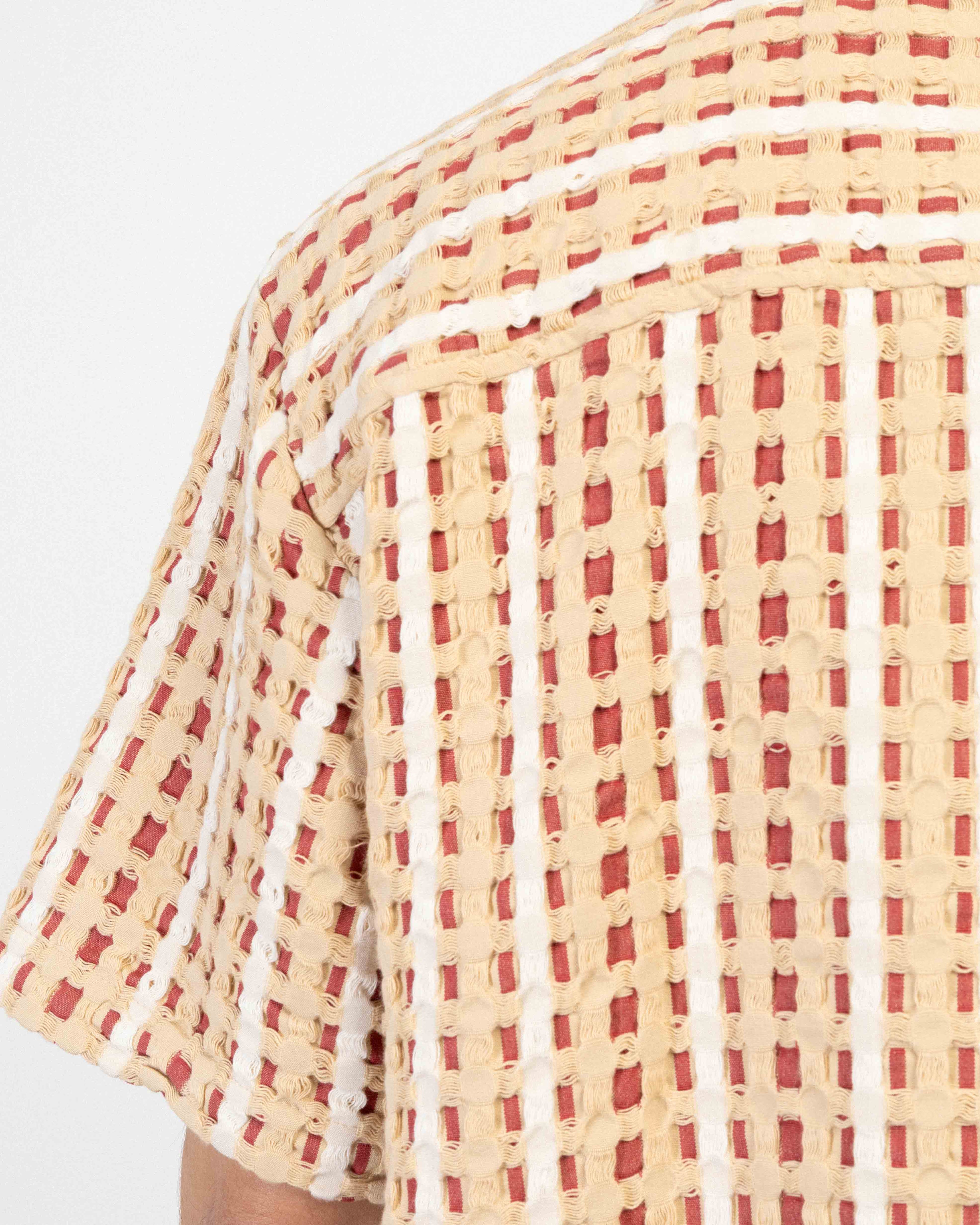 Camisa OAS 101001-100564 Bege - 12-101001G-05
