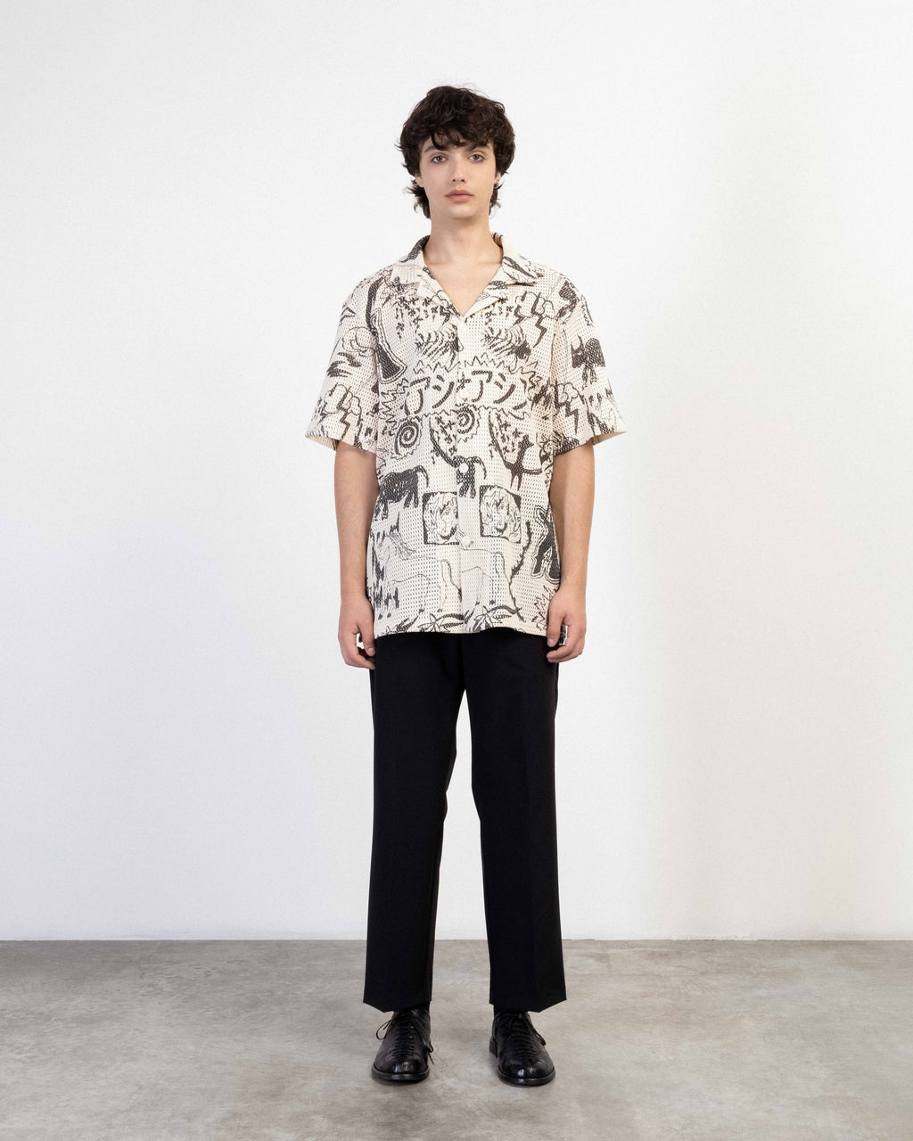Camisa OAS 101001-300702 Bege - 12-101001I-05
