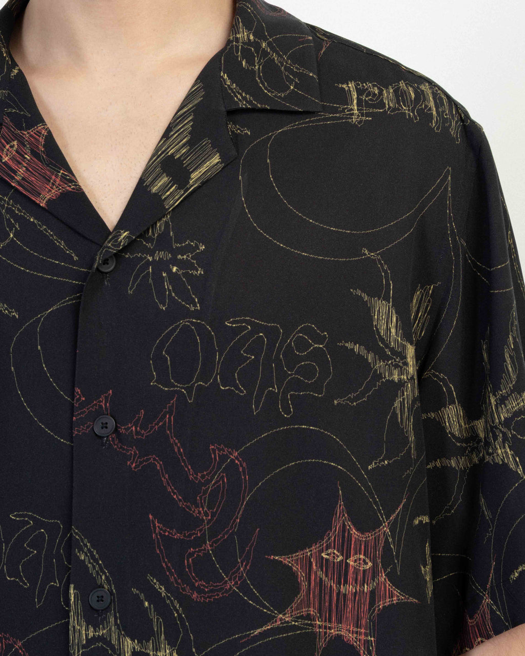 Camisa OAS 101002-451209 Preto - 12-101002B-01