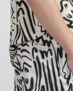 OAS 5001-350 White/Black Swim Shorts