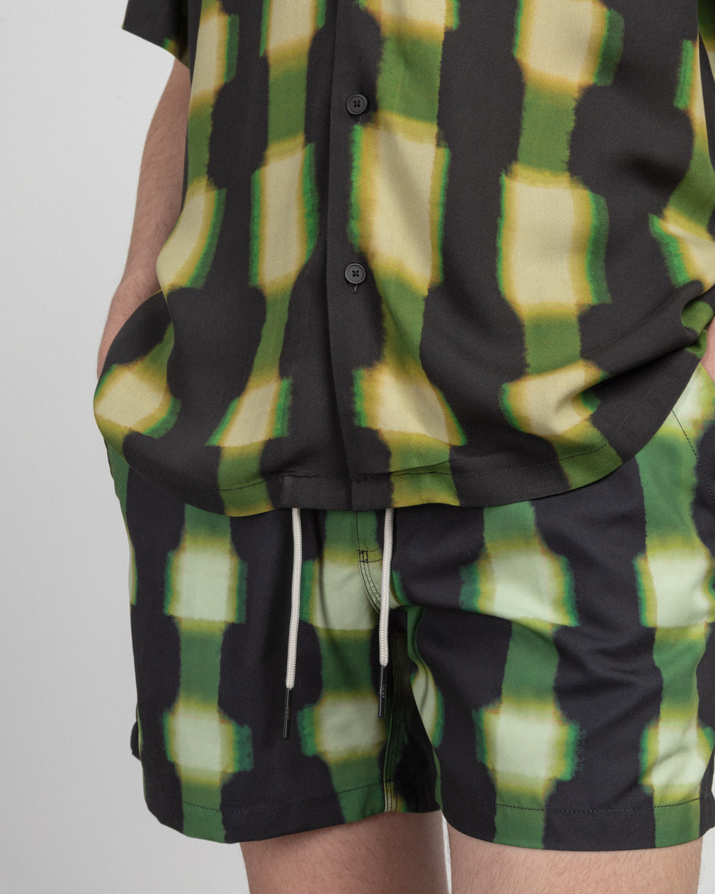 OAS 5001-357 Green Swim Shorts