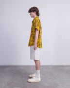 Camisa manga curta OAS GalbanumTerryCuba Amarelo - 12-7003-96-09