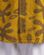 Camisa manga curta OAS GalbanumTerryCuba Amarelo - 12-7003-96-09
