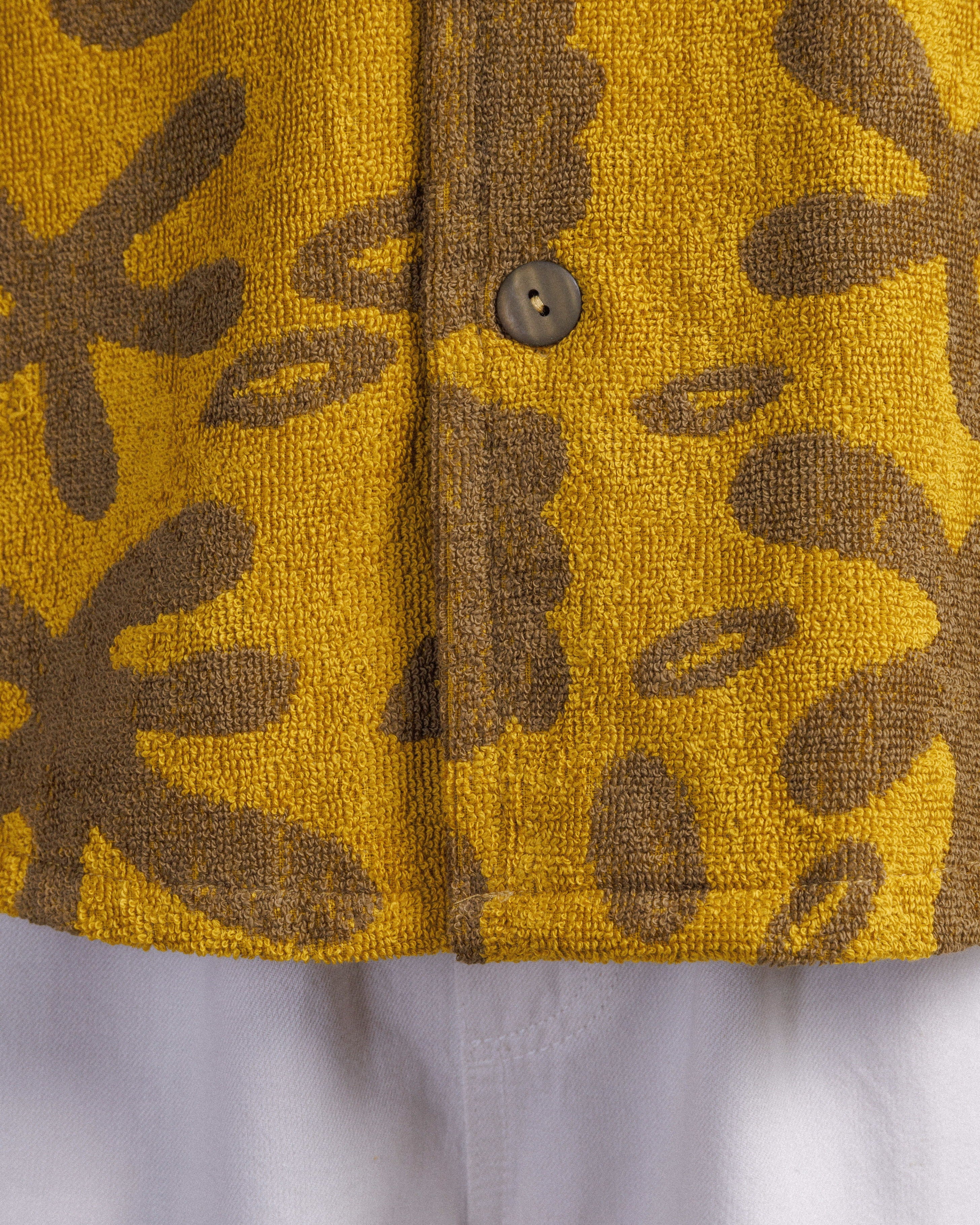 Camisa manga curta OAS GalbanumTerryCuba Amarelo - 12-7003-96-09
